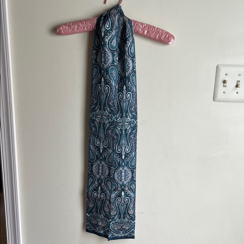 Vintage Talbots Oblong Silk Scarf